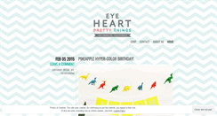 Desktop Screenshot of eyeheartprettythings.com
